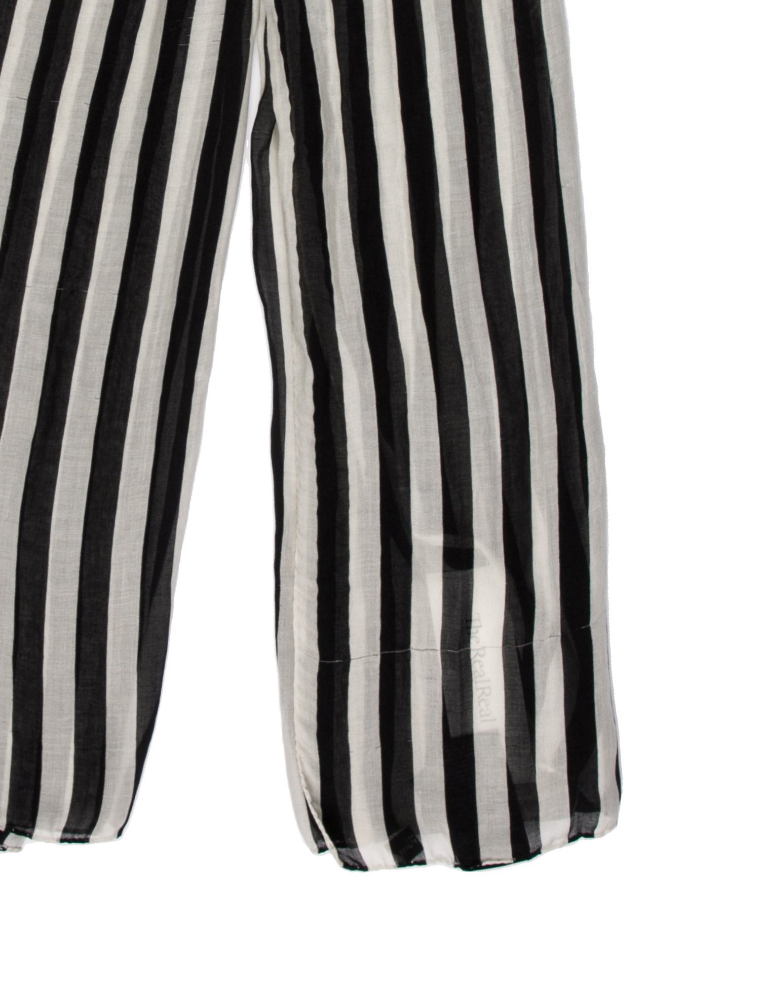 Saint Laurent Striped Scarf