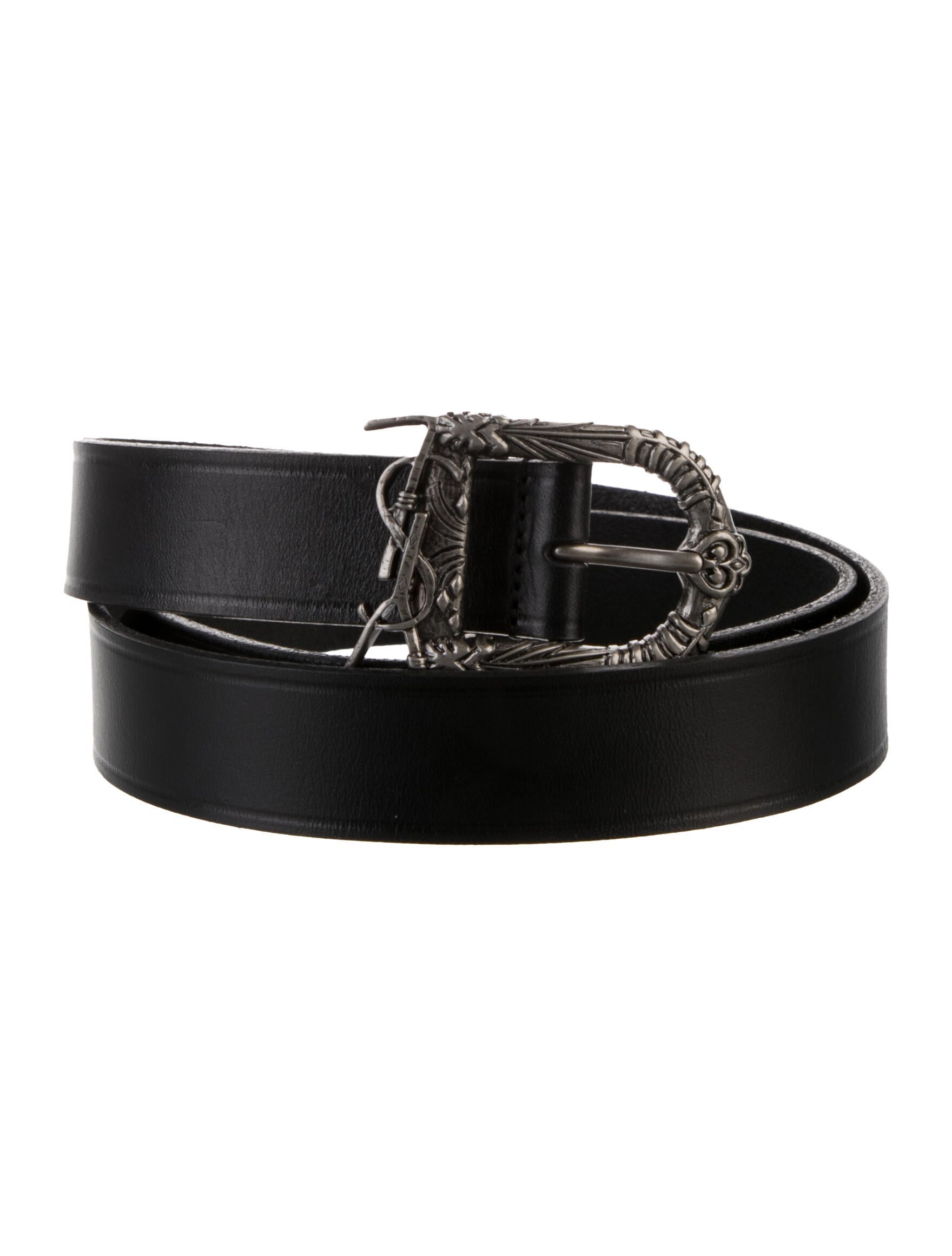 Saint Laurent Leather Waist Belt