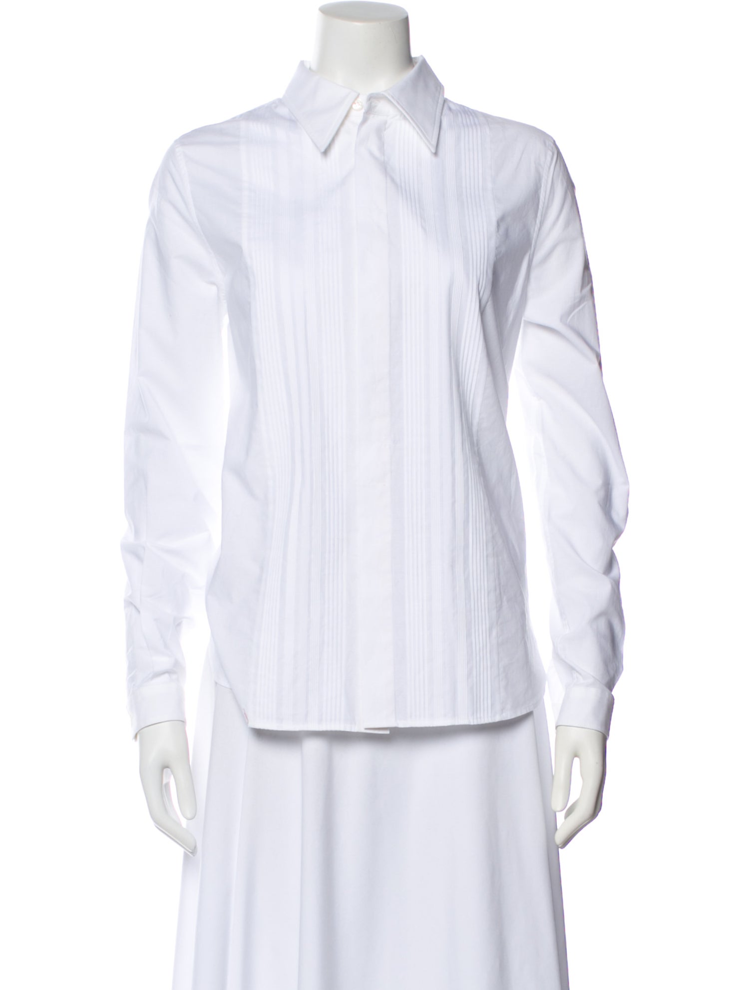 Saint Laurent Long Sleeve Blouse