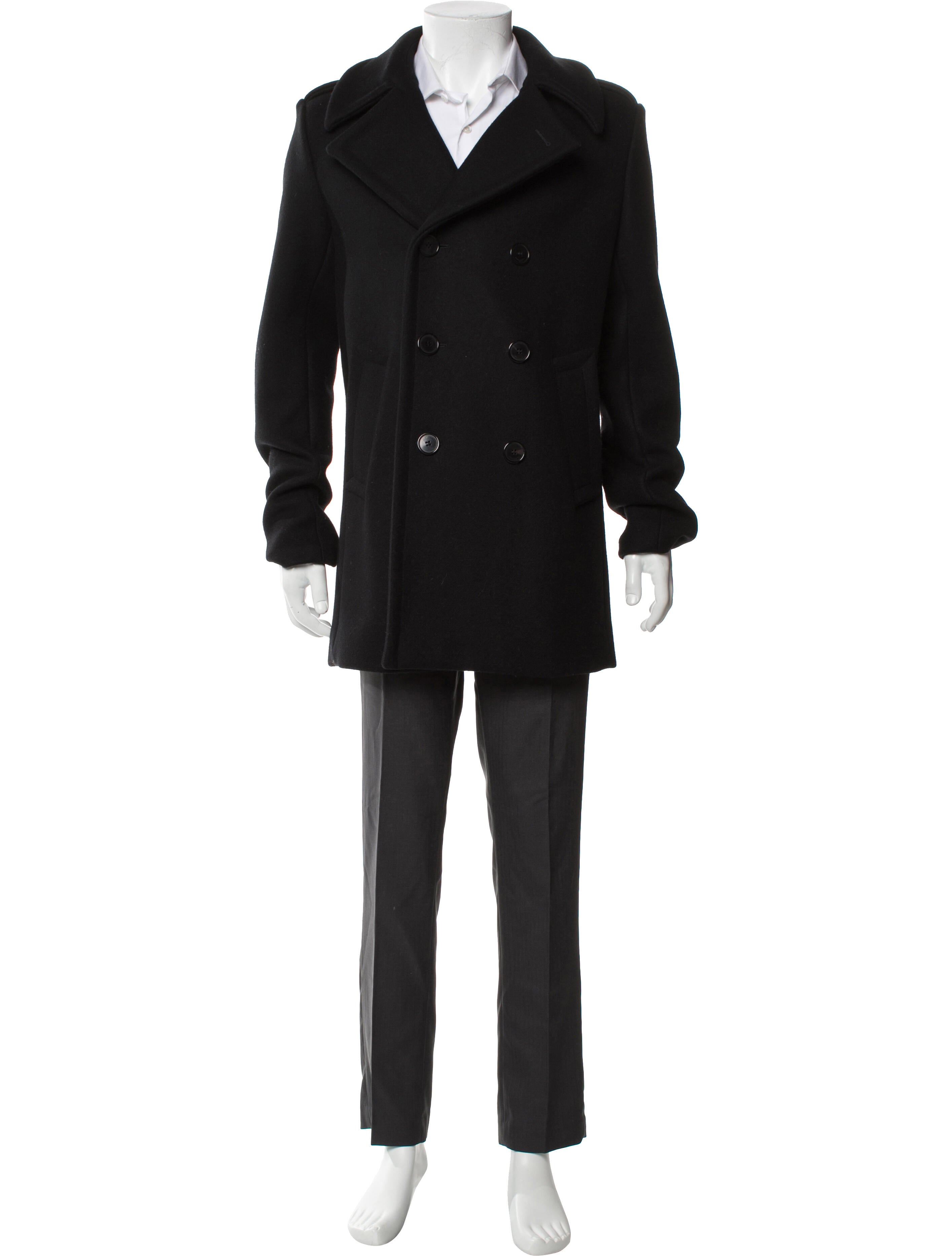 Saint Laurent 2015 Wool Overcoat