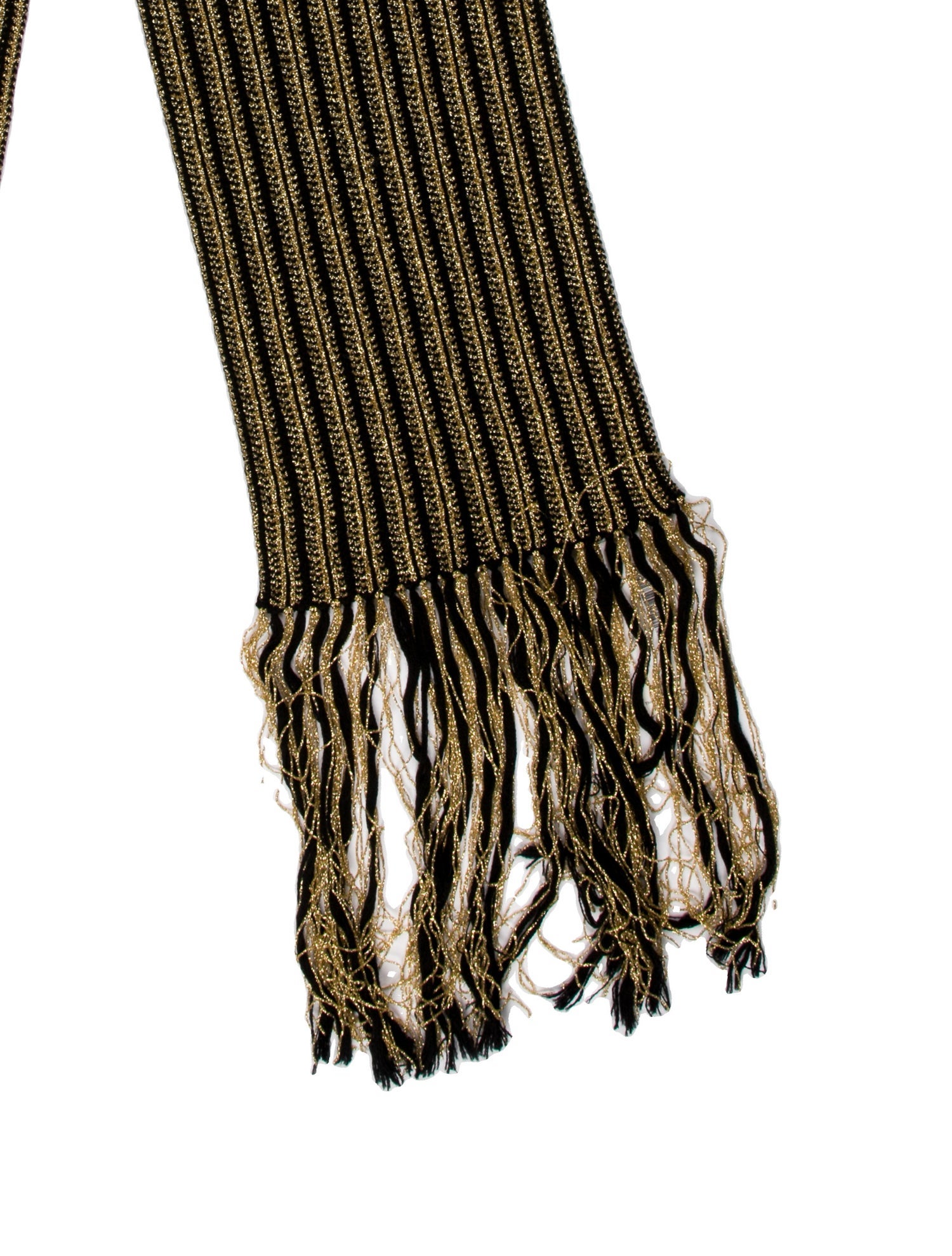 Saint Laurent Striped Scarf