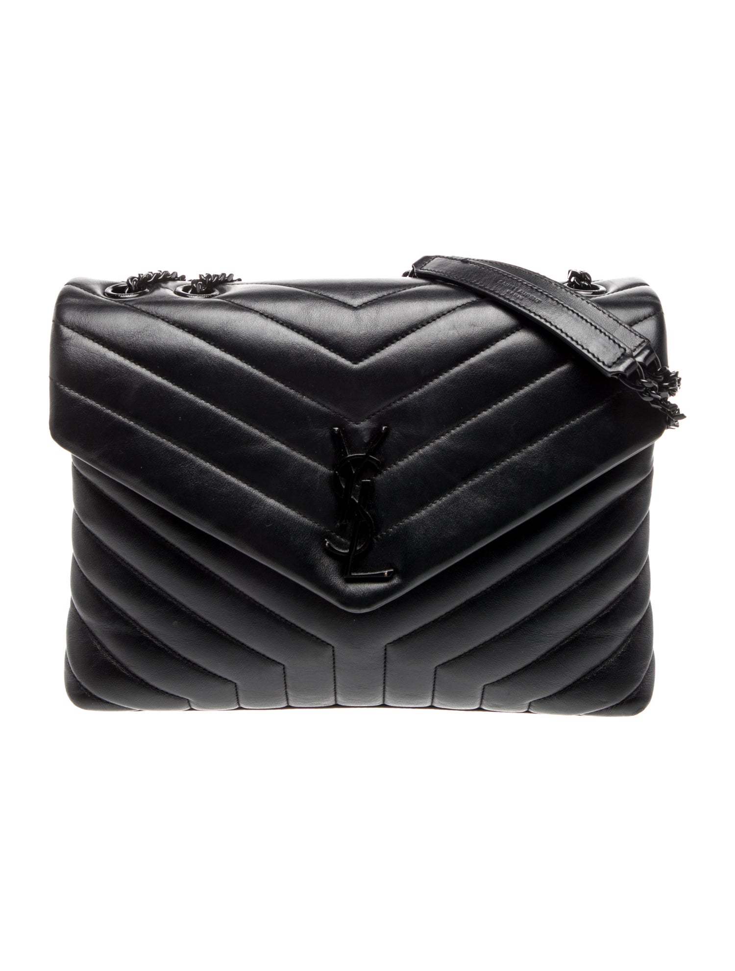 Saint Laurent Chevron LouLou Medium