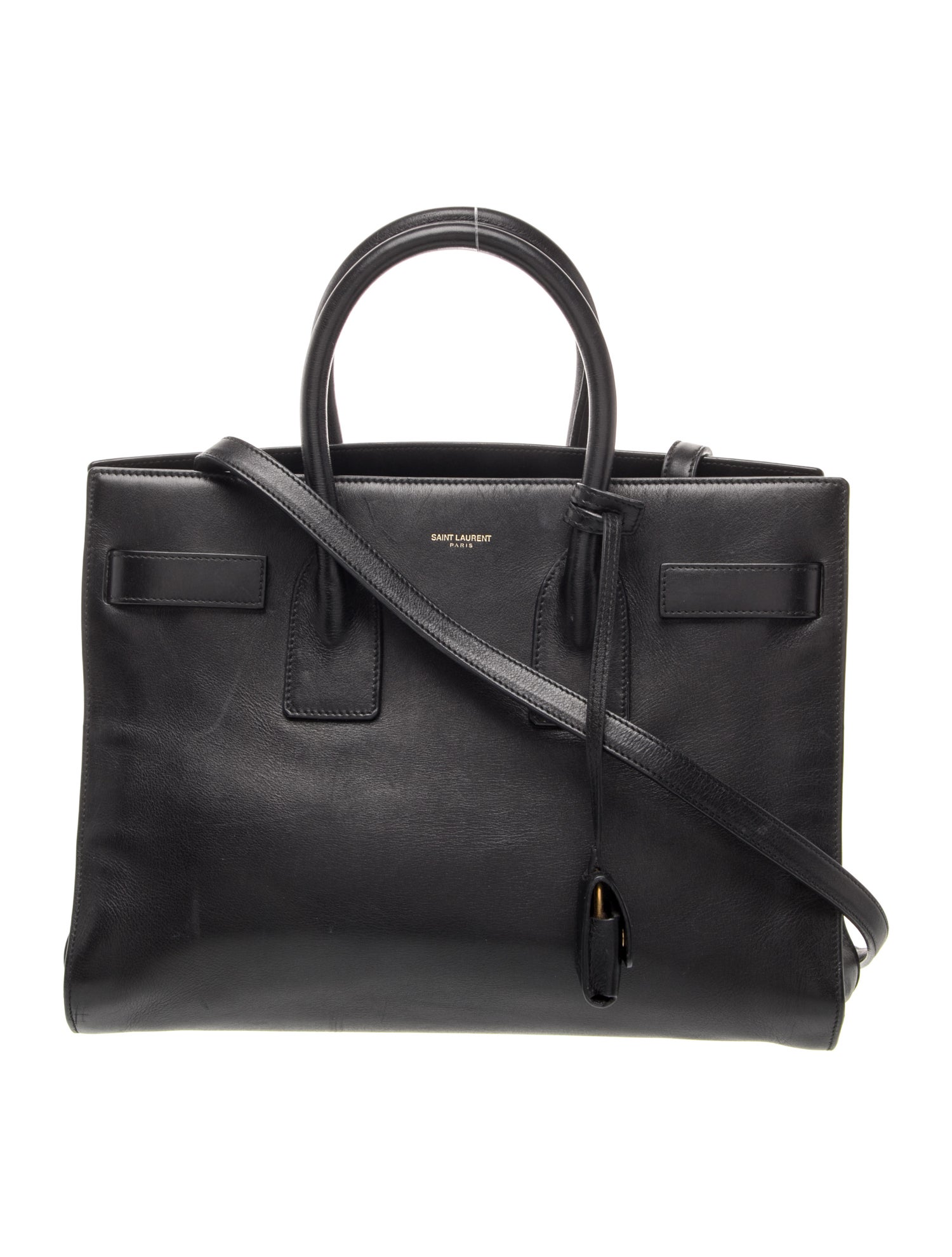 Saint Laurent Leather Sac De Jour