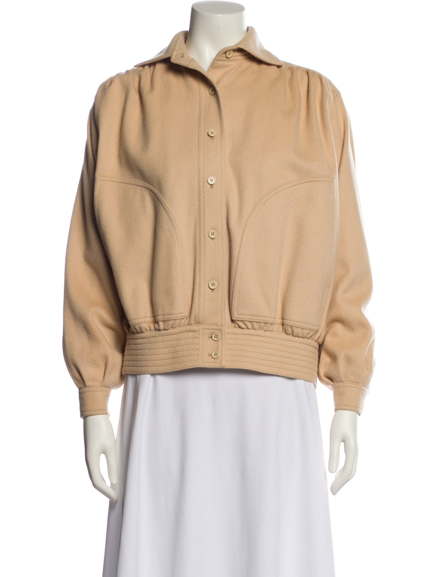 Yves Saint Laurent Rive Gauche Vintage Late 1970's - Early 1980's Bomber Jacket