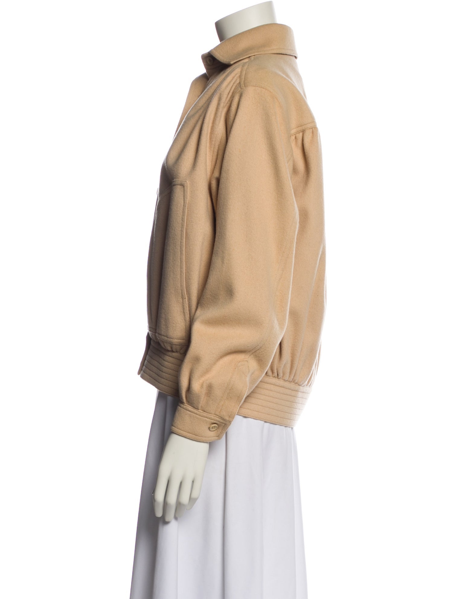 Yves Saint Laurent Rive Gauche Vintage Late 1970's - Early 1980's Bomber Jacket