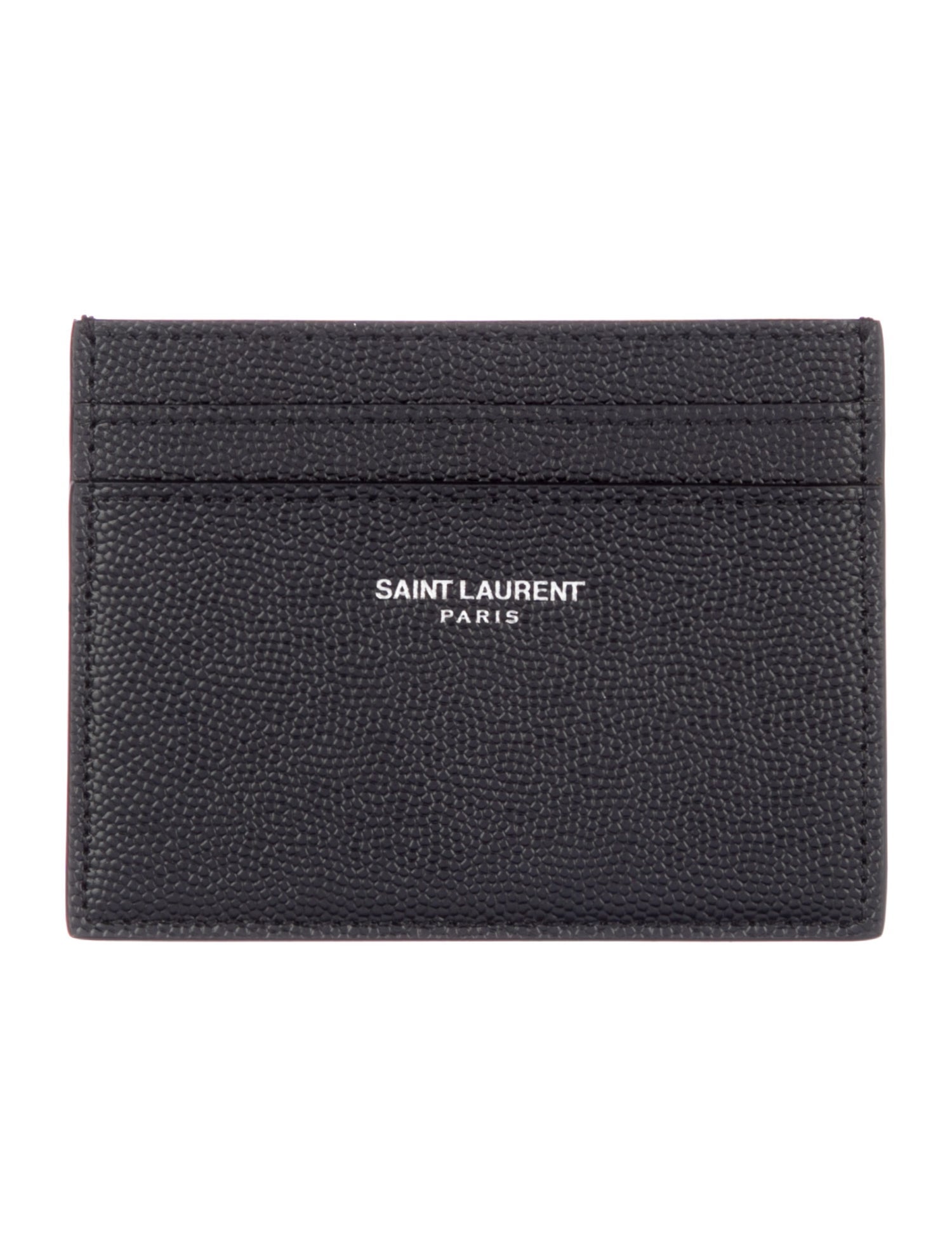 Saint Laurent 2021 Grain de Poudre Cardholder Card Holder