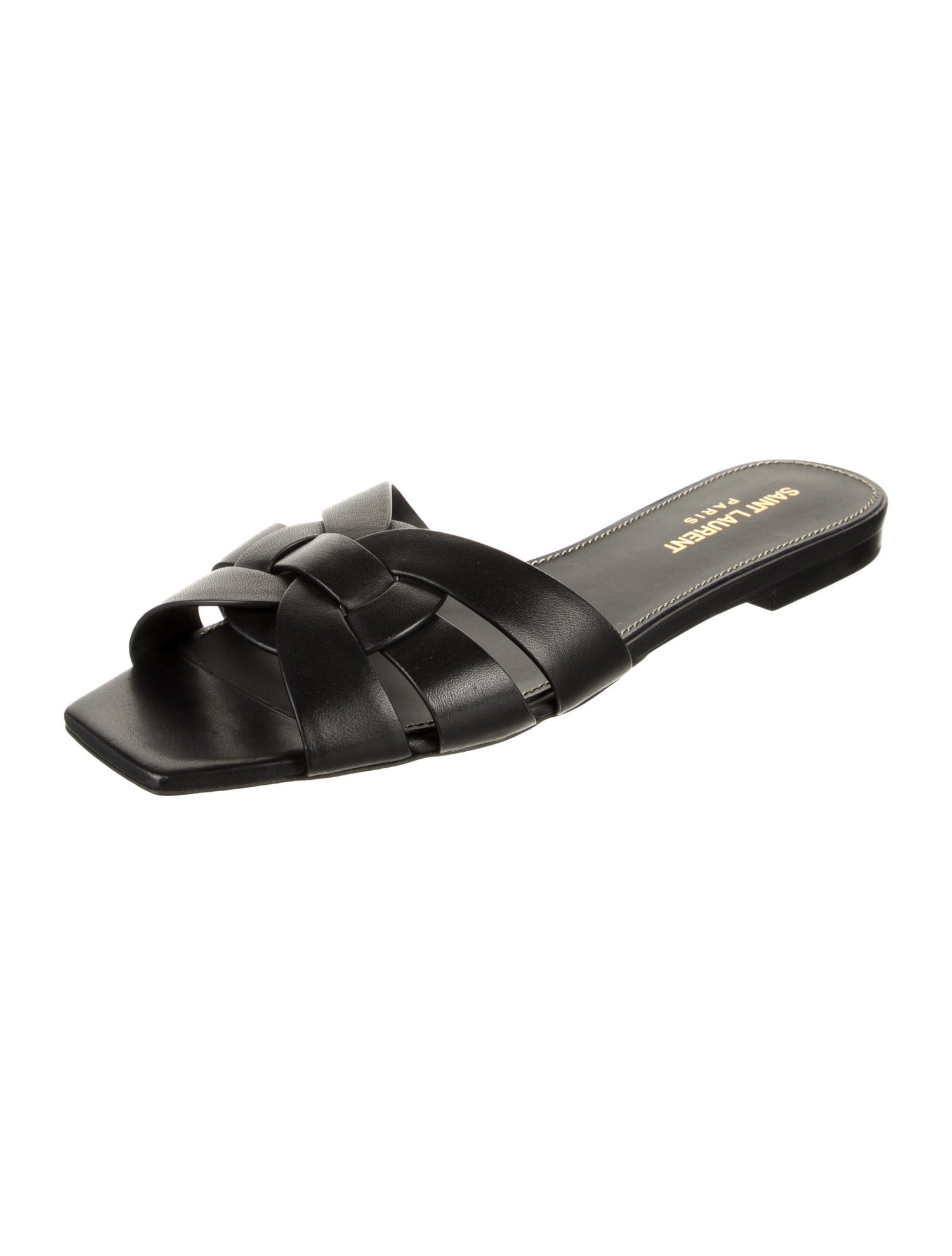 Leather Slides