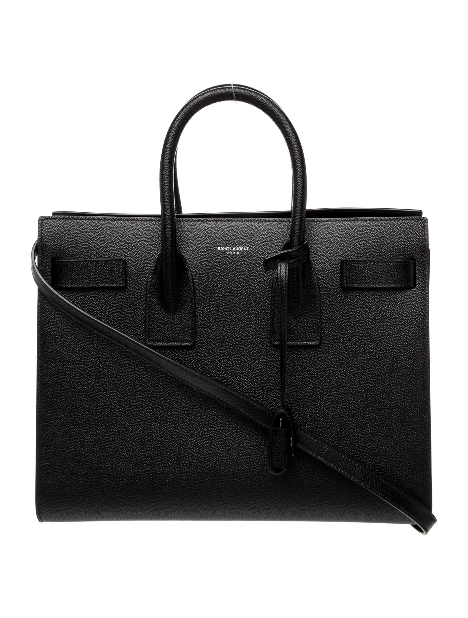 Saint Laurent Leather Sac De Jour