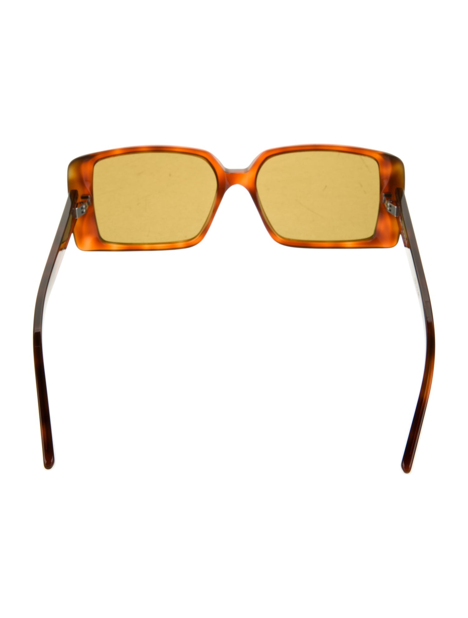 Saint Laurent Square Tinted Sunglasses w/ Tags