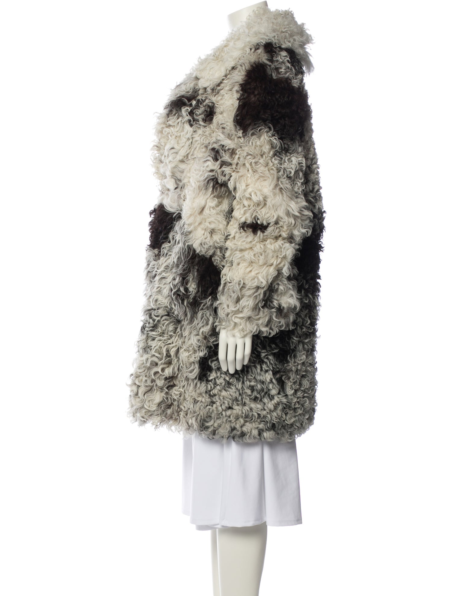 Saint Laurent 2016 Lamb Fur Parka