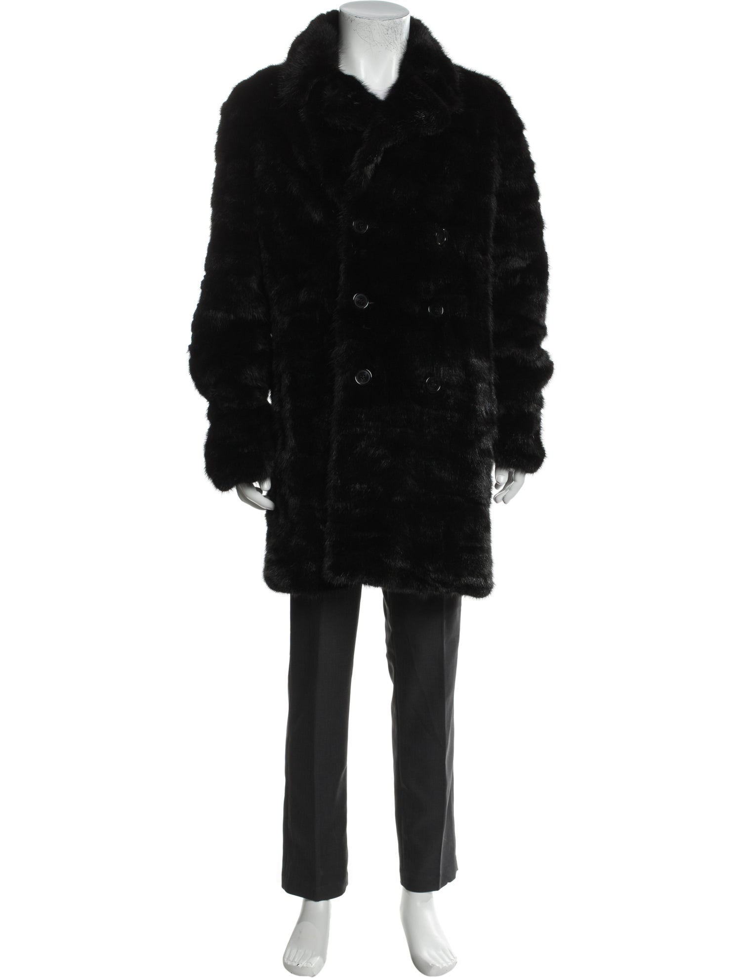 Saint Laurent 2015 Mink Parka
