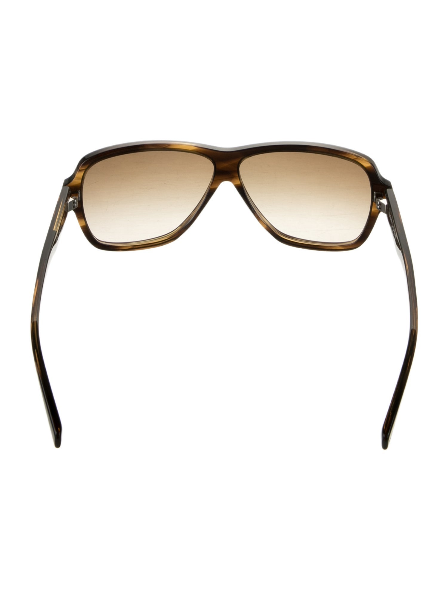 Saint Laurent Square Gradient Sunglasses w/ Tags