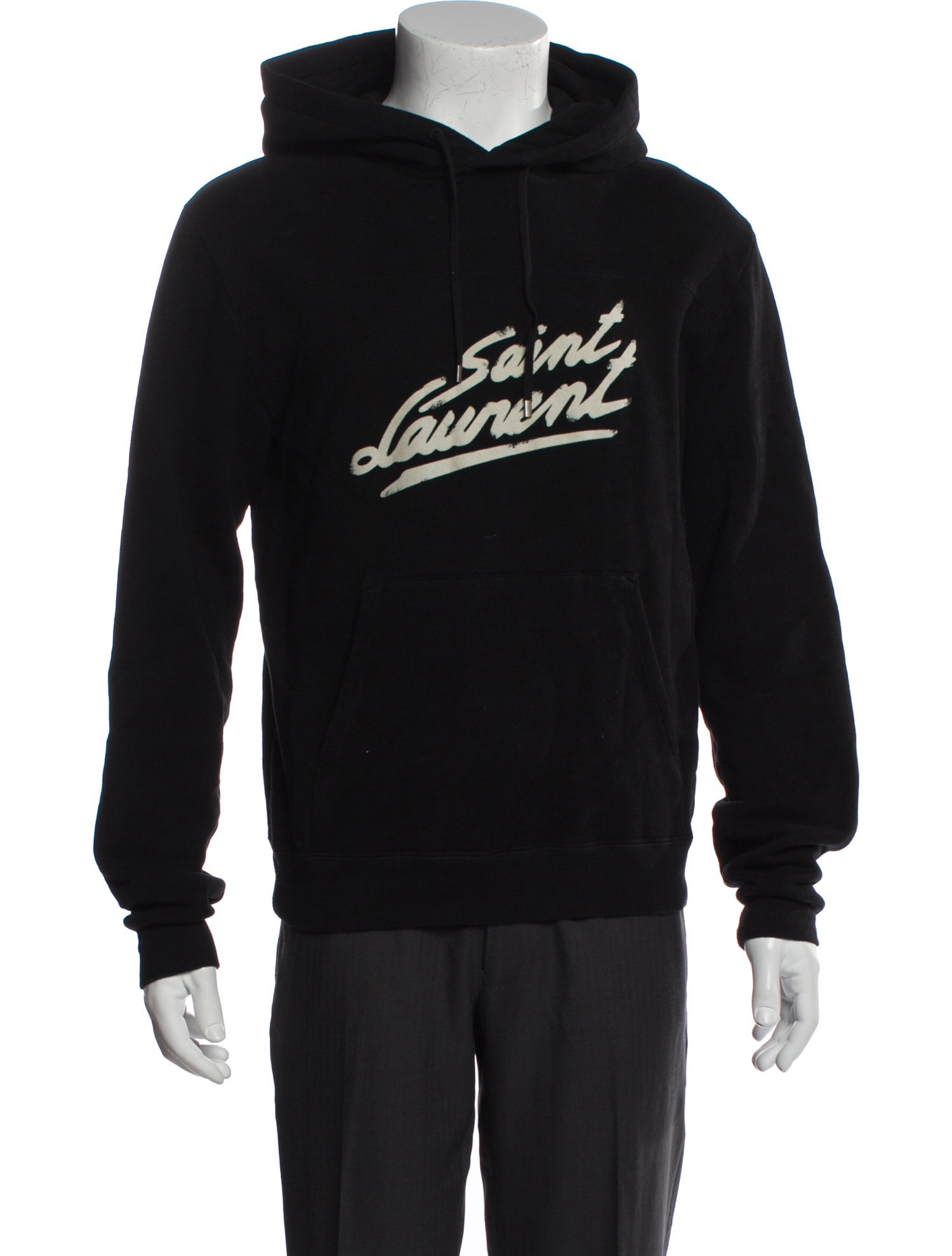Saint Laurent 2021 Graphic Print Hoodie