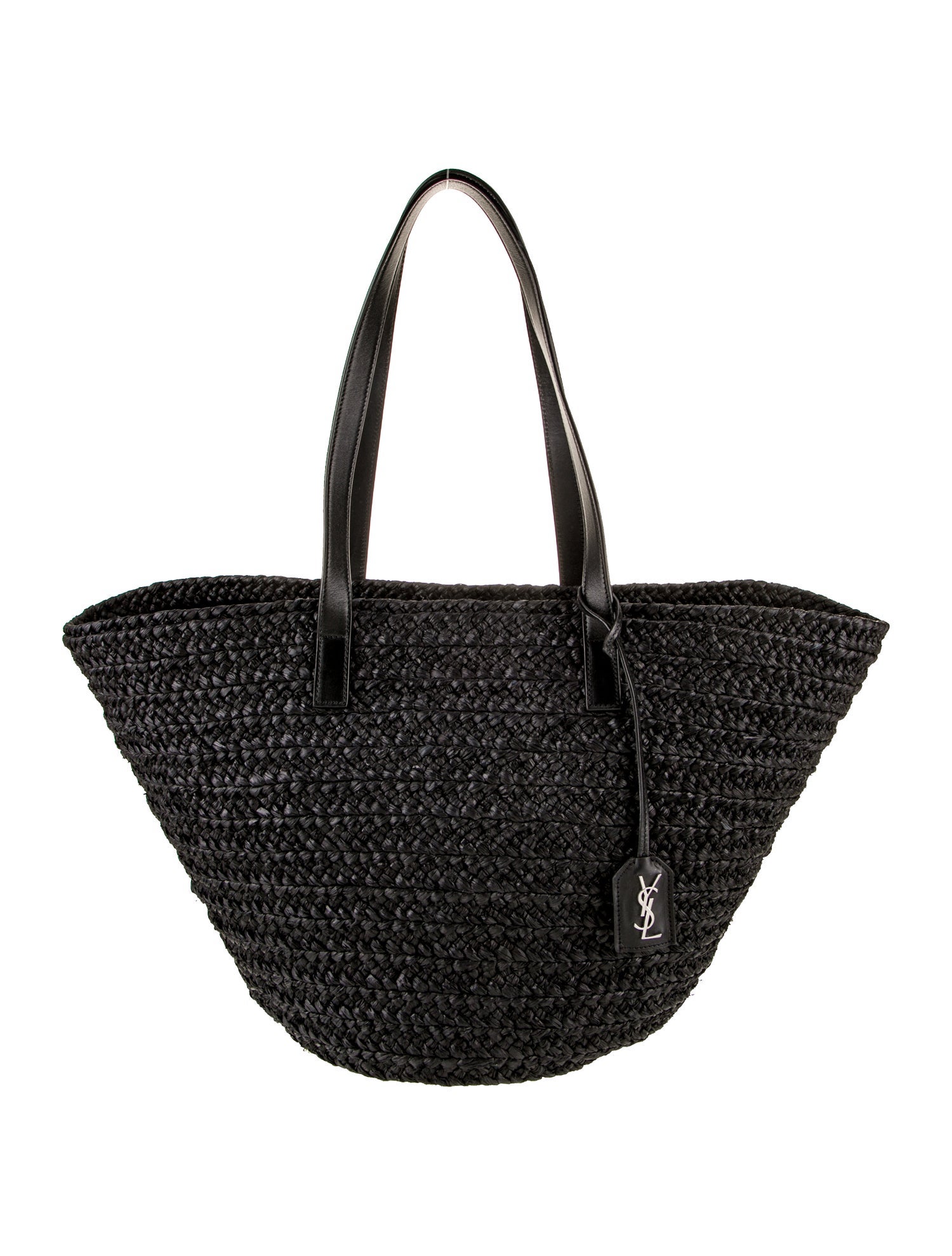 Saint Laurent Raffia Panier Medium