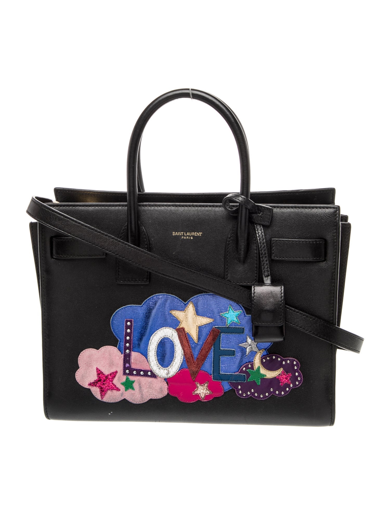 Saint Laurent Leather Sac De Jour Small