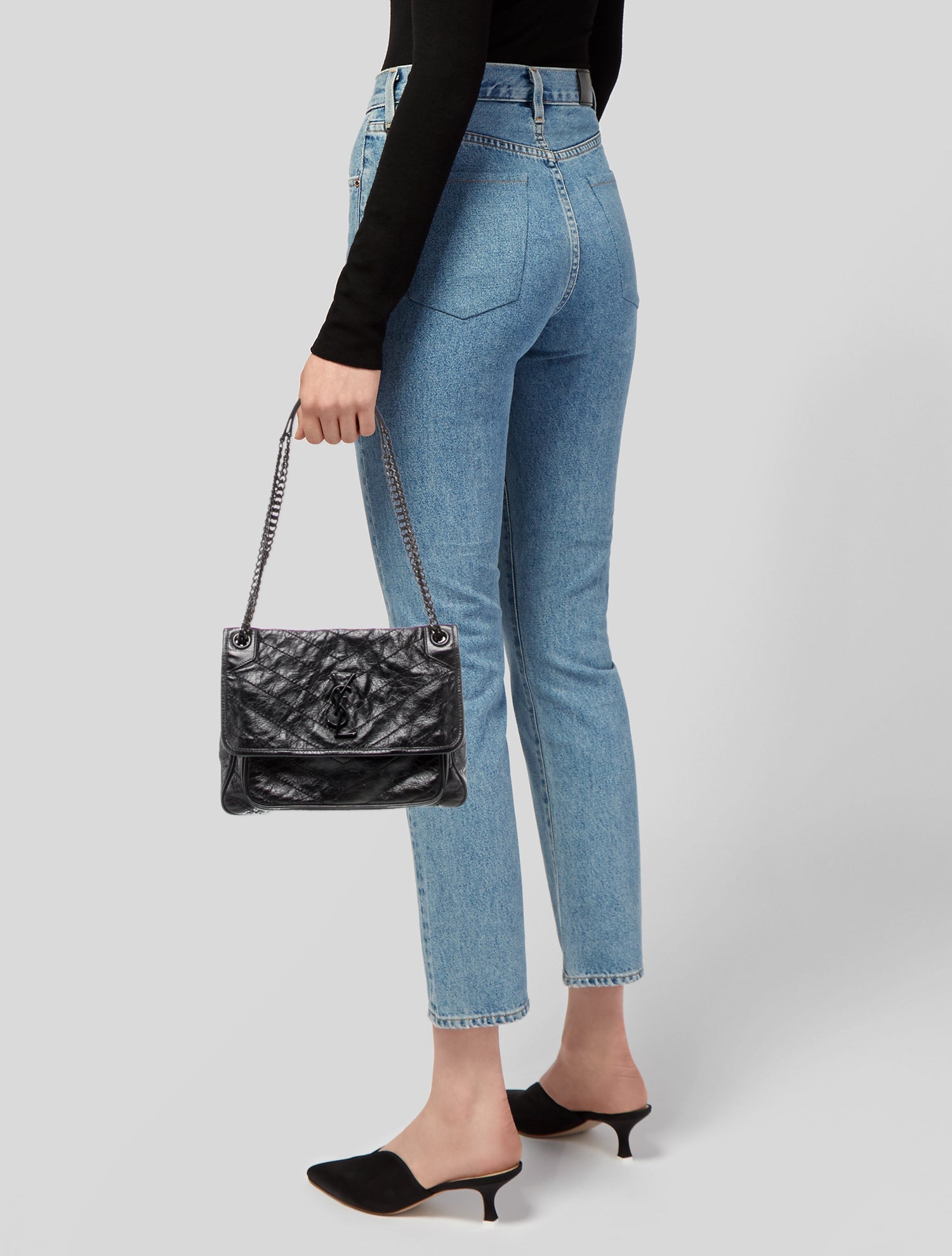 Saint Laurent Leather Niki Medium