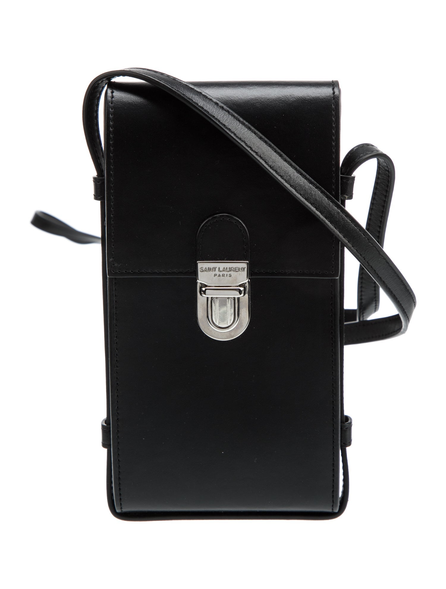 Saint Laurent Leather Phone Case