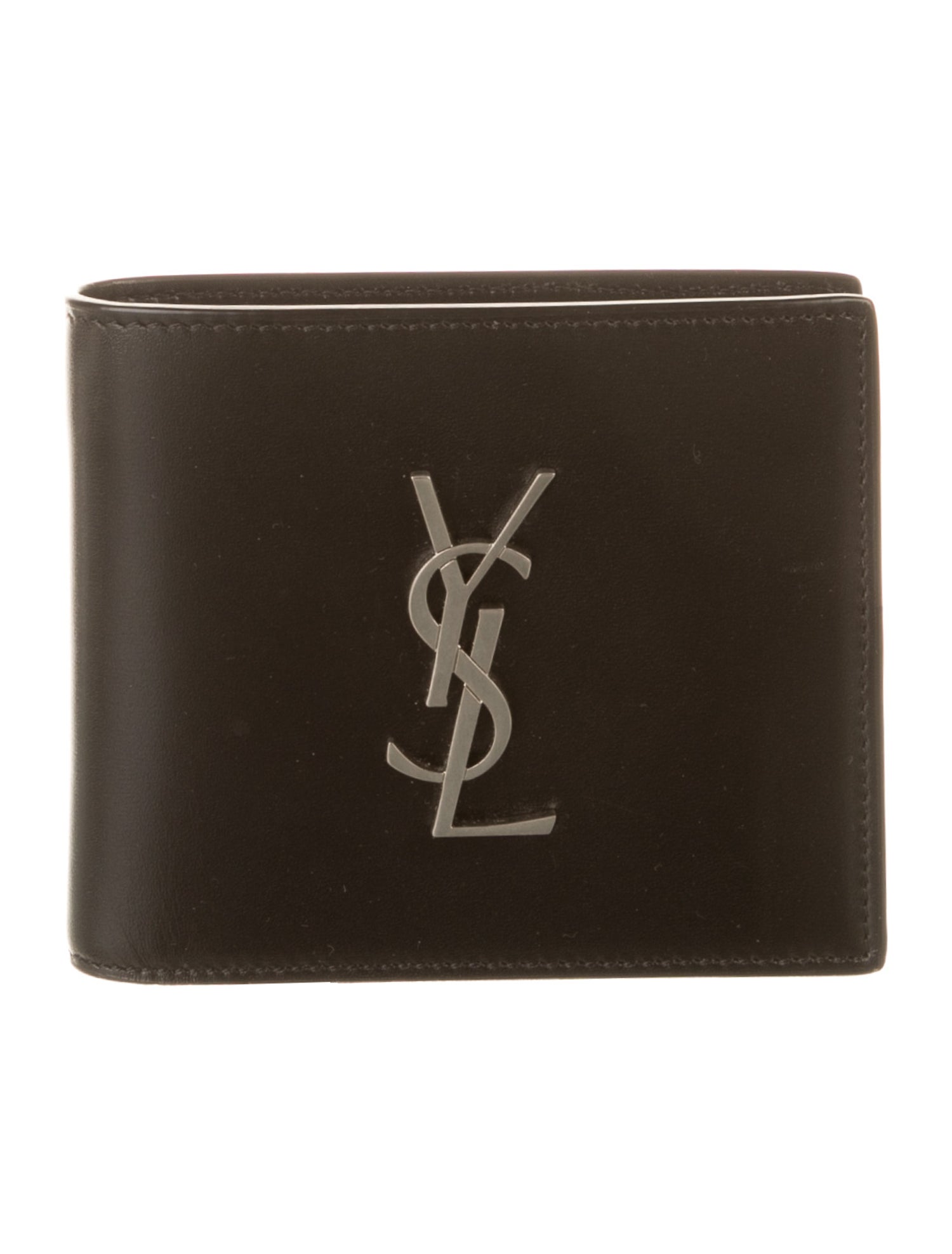 Saint Laurent 2021 Cassandre East/West Bifold Wallet