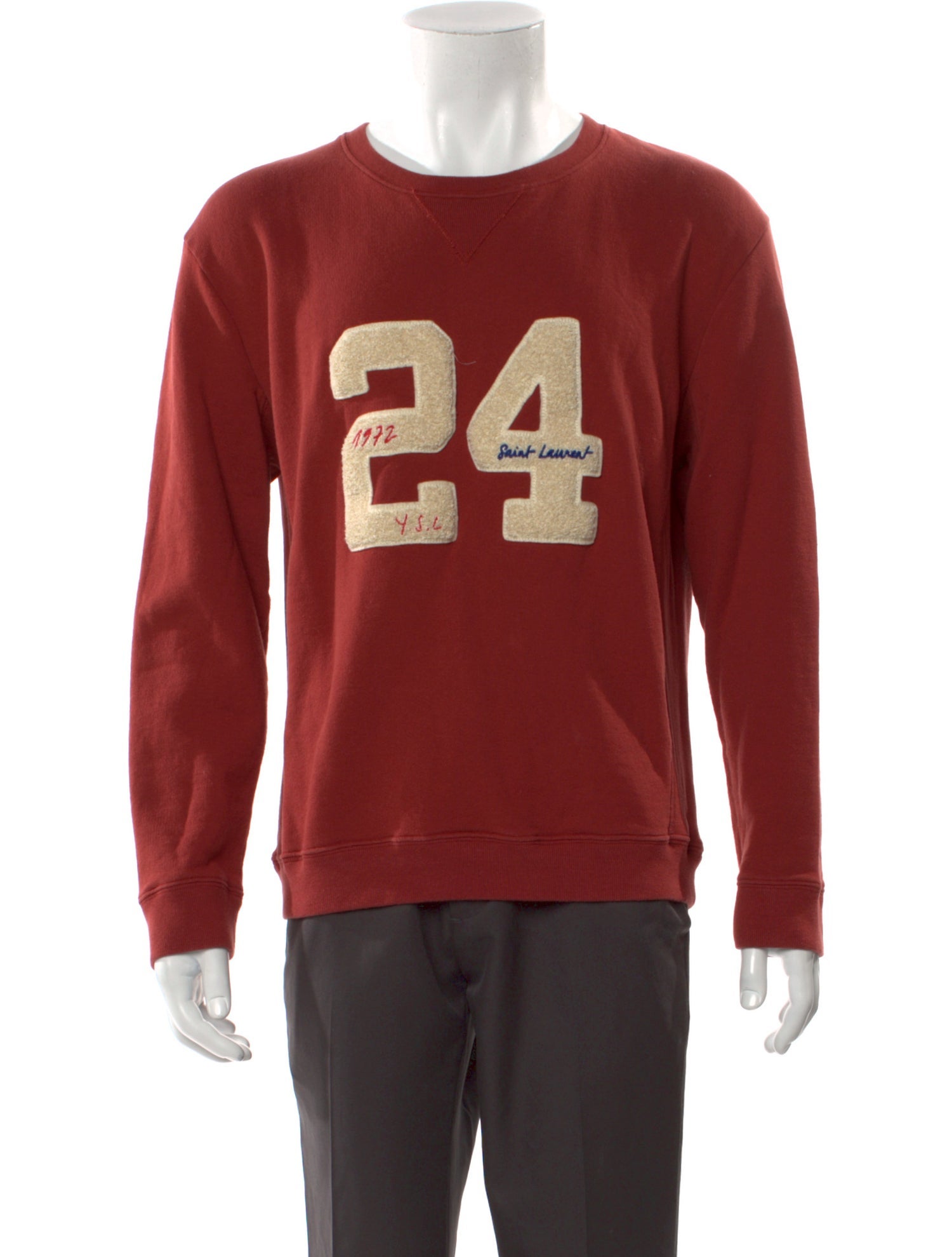 Saint Laurent 2022 Graphic Print Sweatshirt