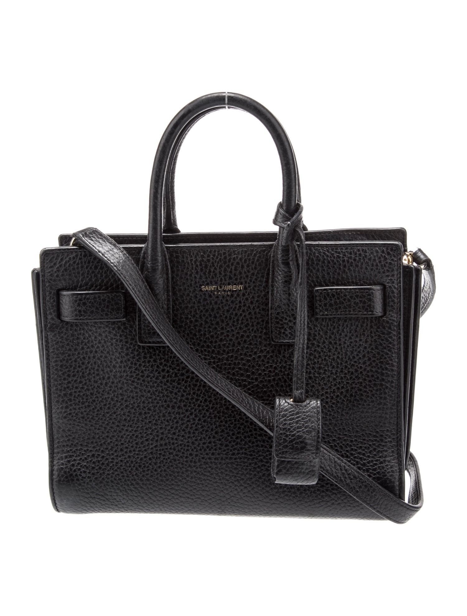 Saint Laurent Leather Sac De Jour