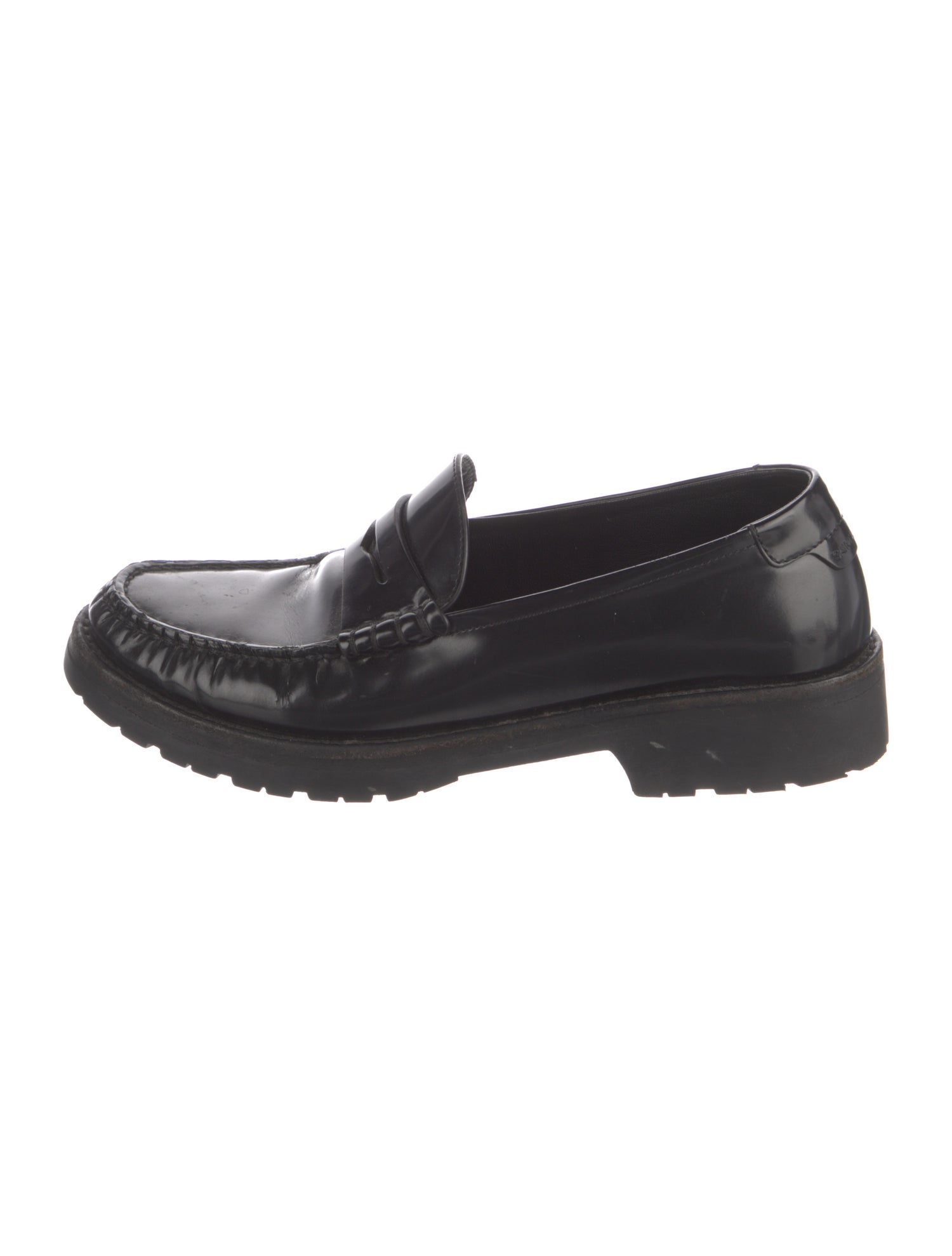 Saint Laurent Patent Leather Loafers