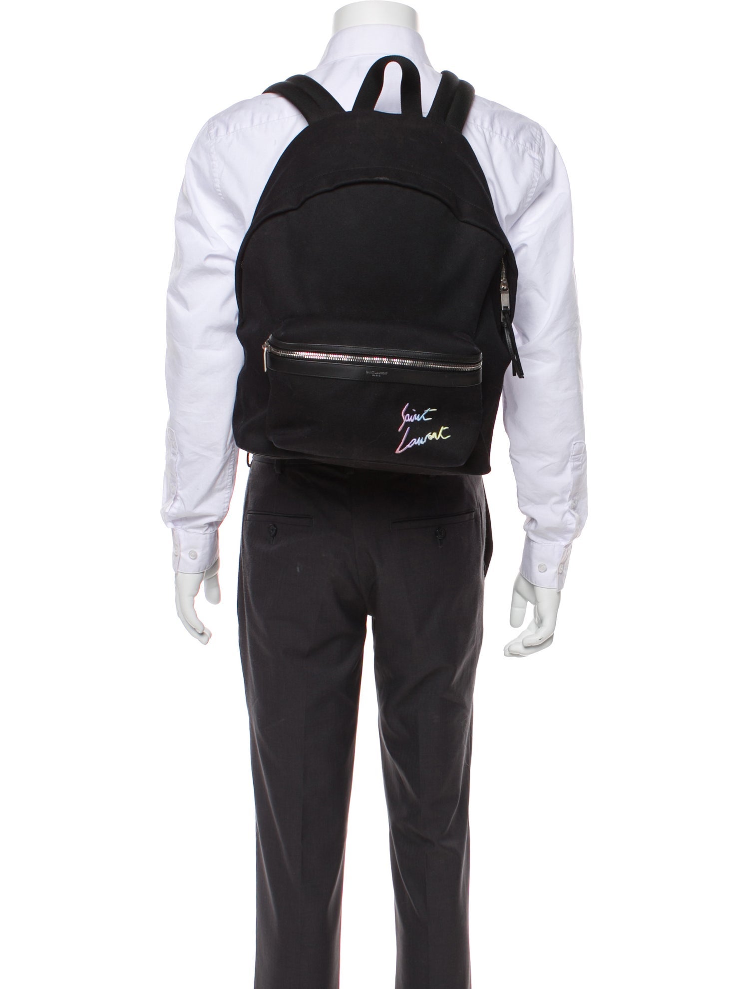 Saint Laurent Canvas City