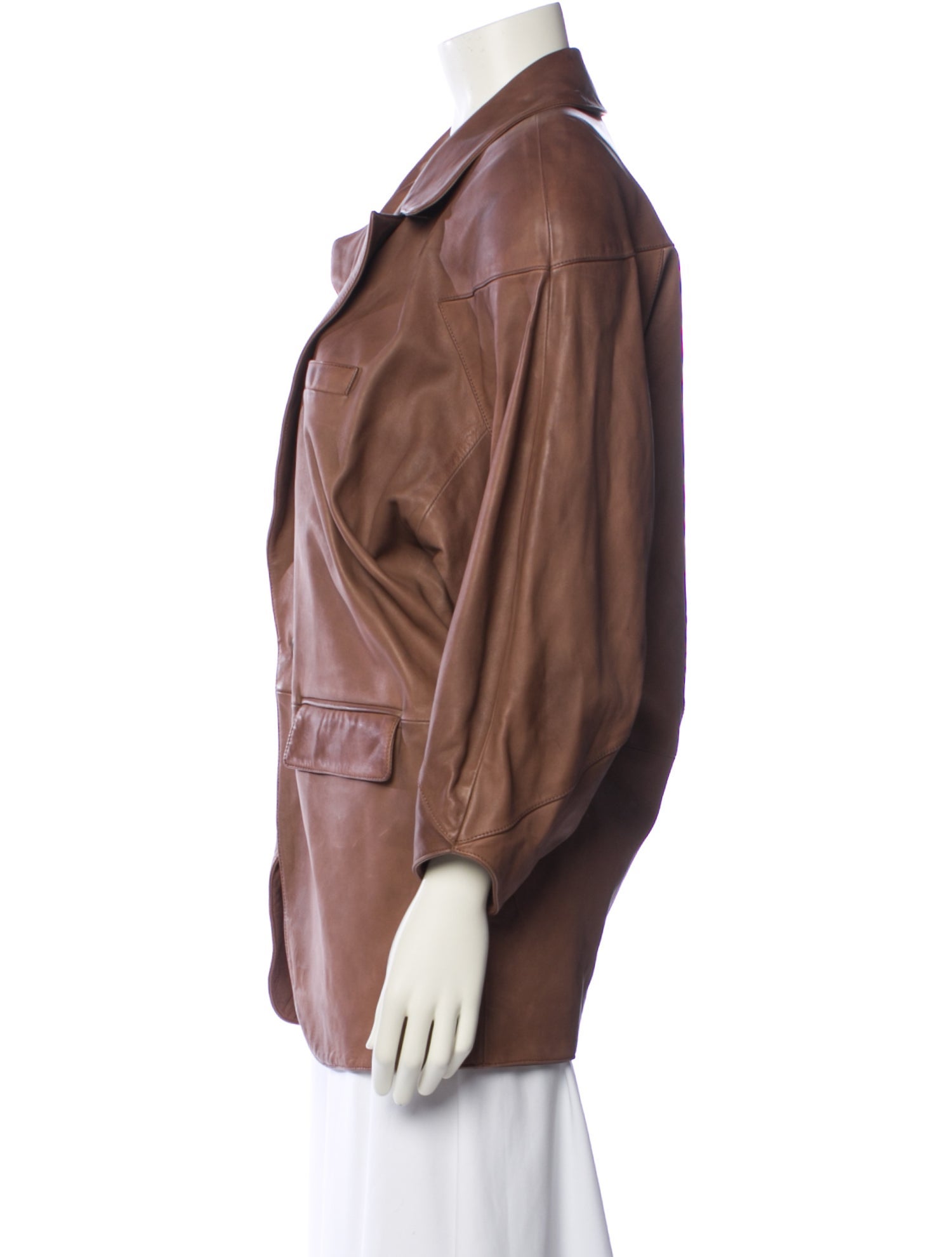 Saint Laurent 2023 Leather Blazer