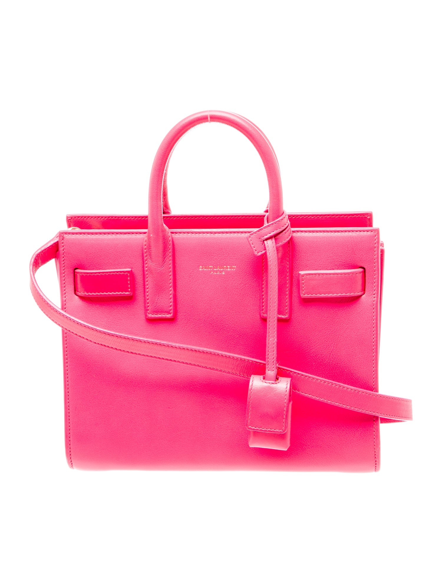 Saint Laurent Leather Sac De Jour