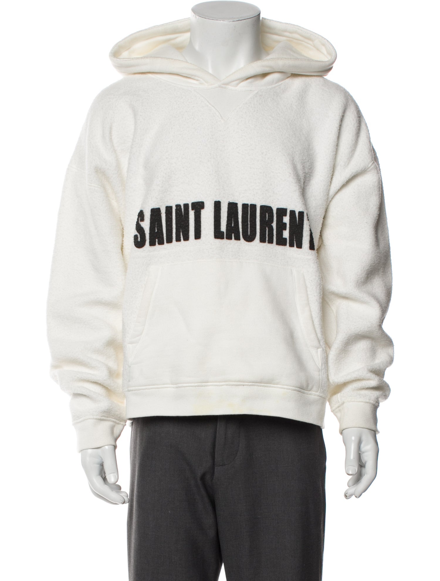 Saint Laurent 2022 Graphic Print Hoodie