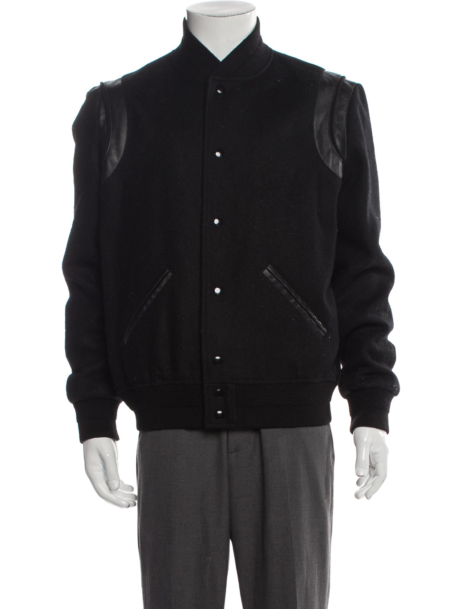 Saint Laurent 2022 Teddy Bomber Jacket