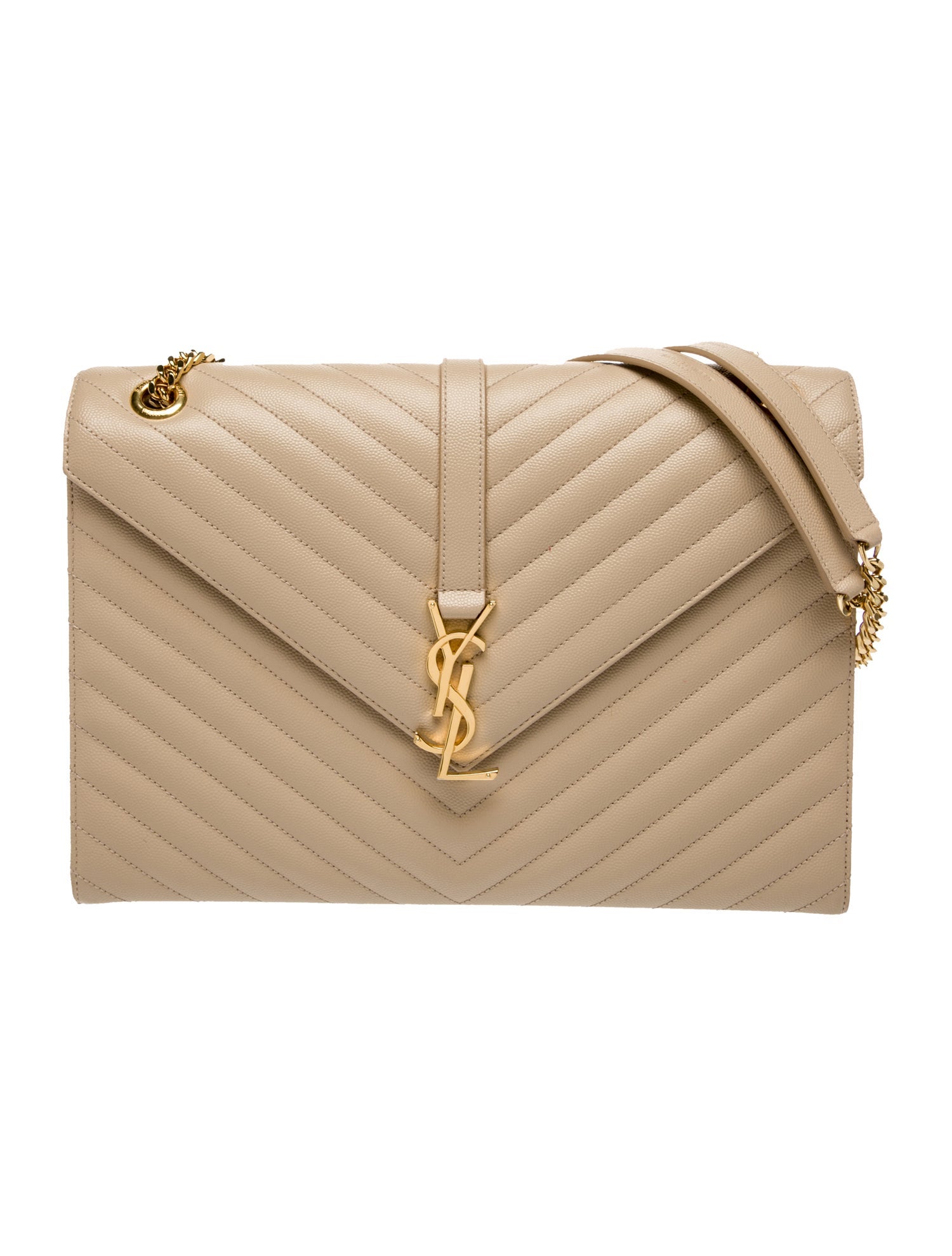 Saint Laurent Leather Envelope