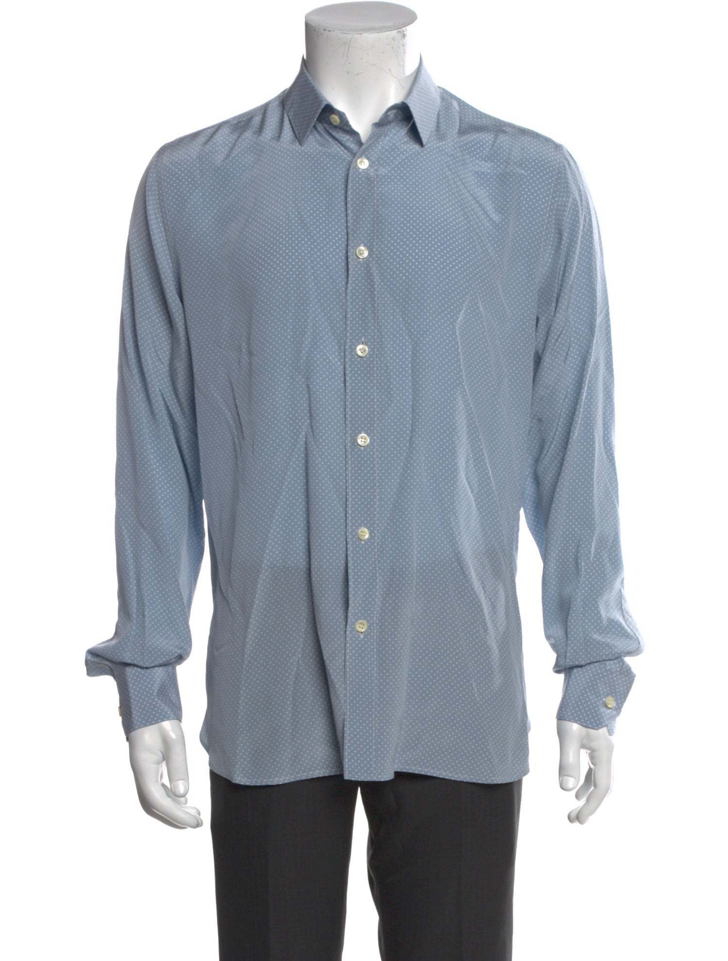 Saint Laurent 2016 Silk Dress Shirt