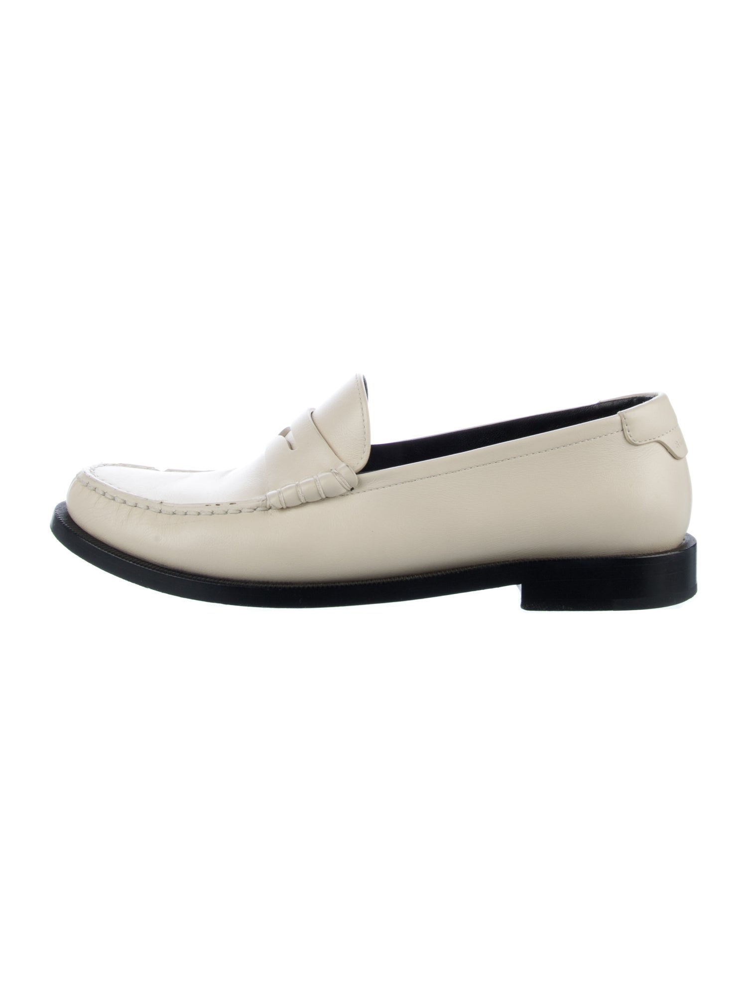 Saint Laurent Leather Dress Loafers