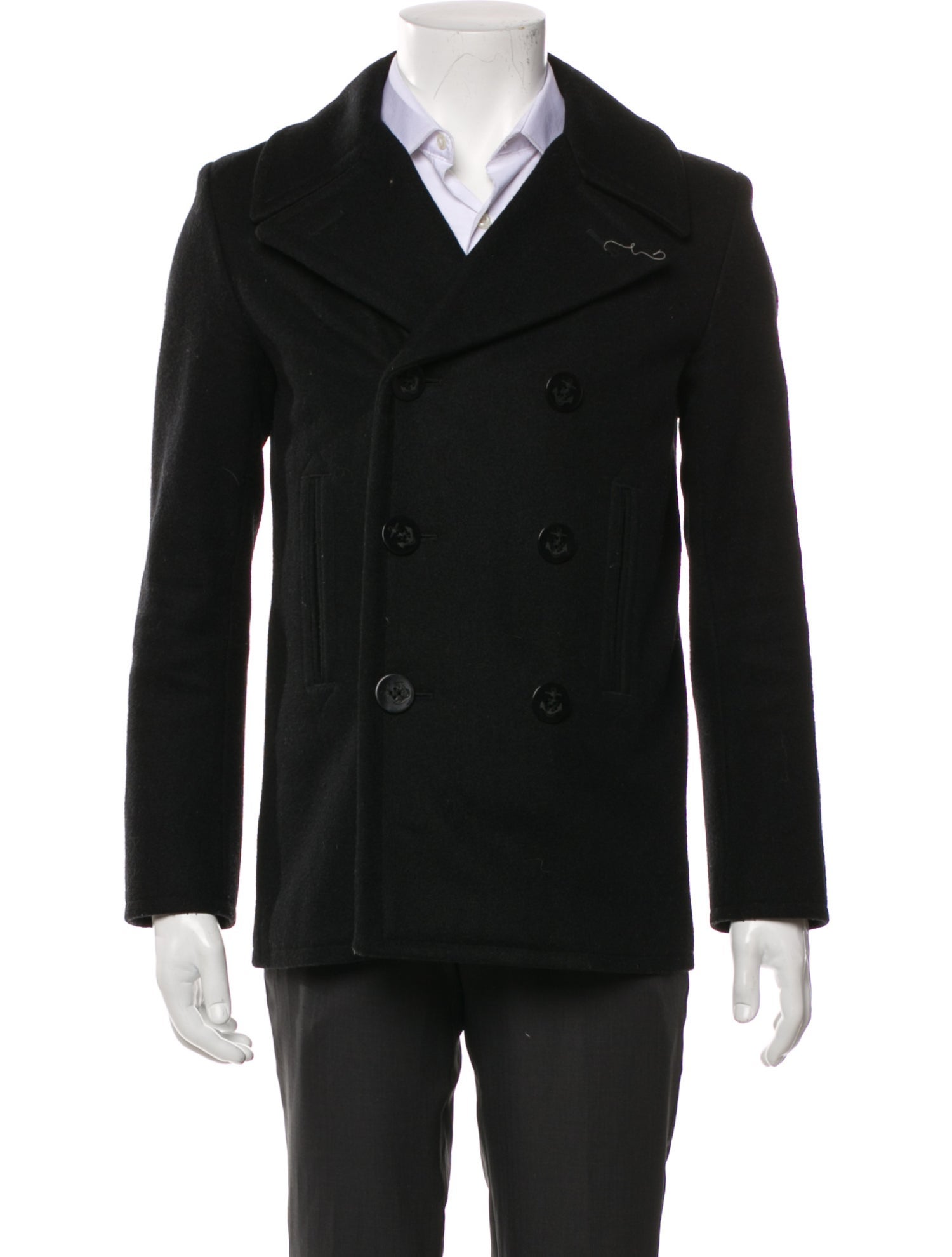 Saint Laurent 2013 Wool Peacoat