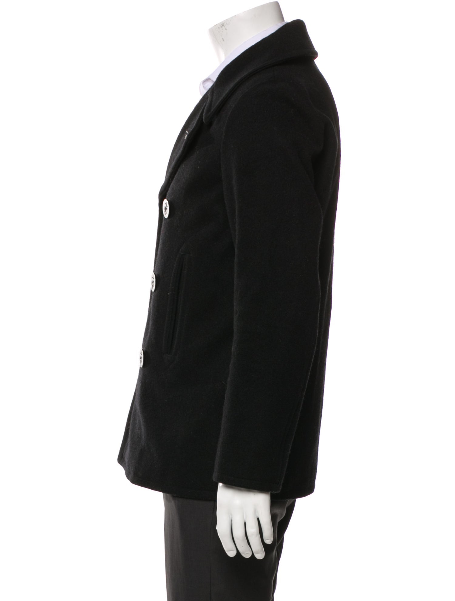 Saint Laurent 2013 Wool Peacoat