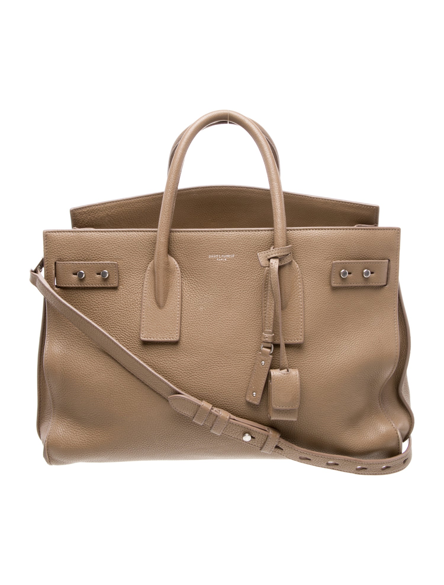 Saint Laurent Leather Sac De Jour