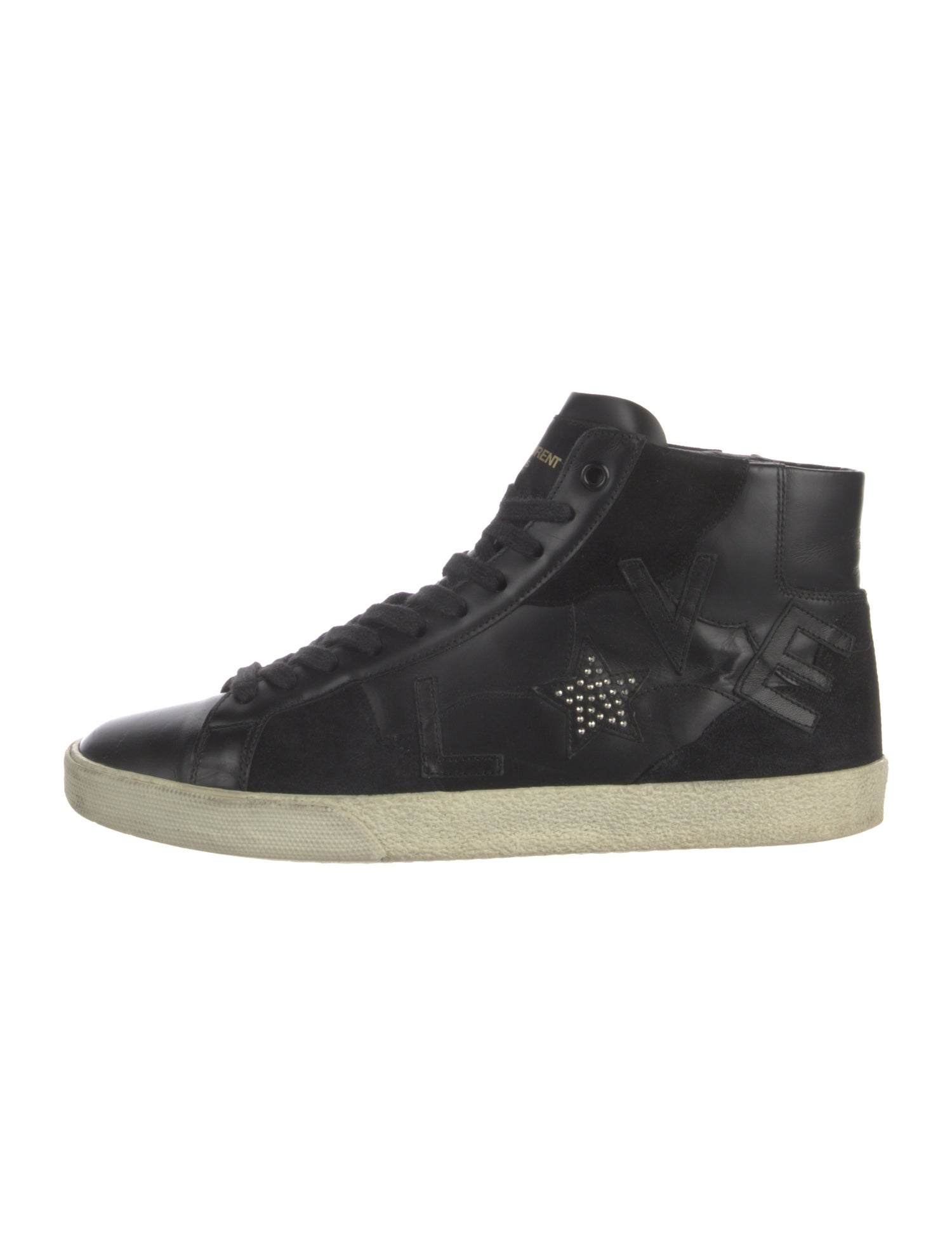 Saint Laurent Leather Sneakers