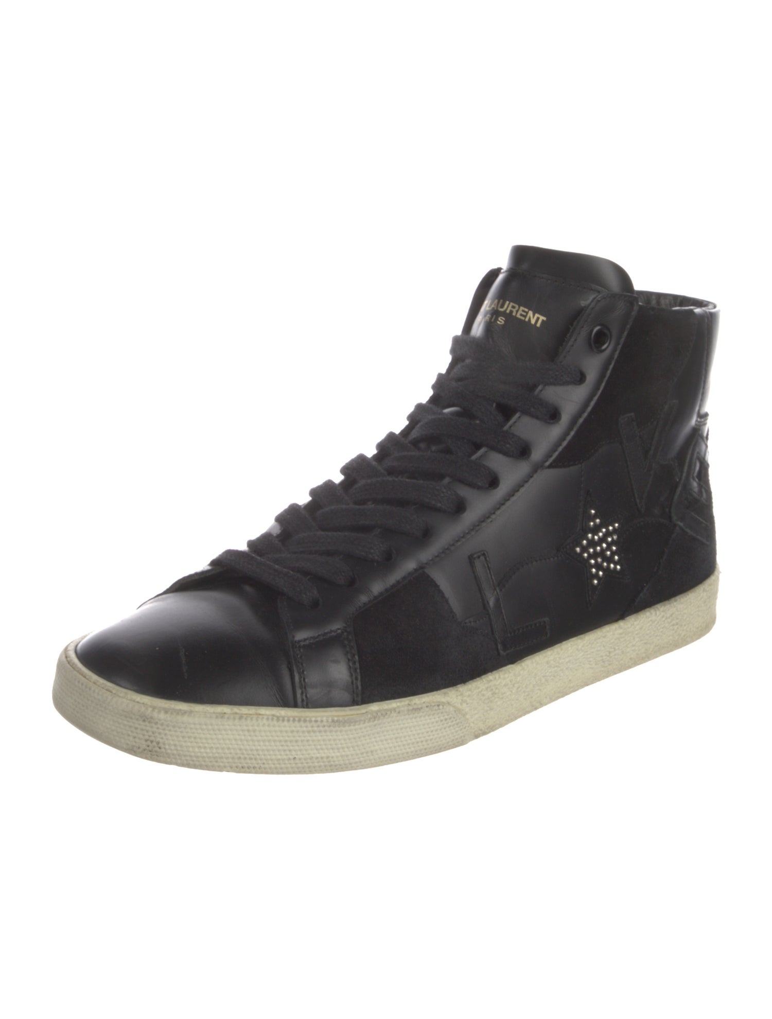 Saint Laurent Leather Sneakers