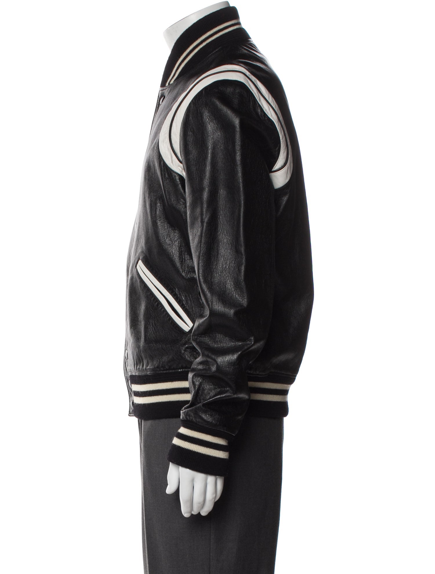 Saint Laurent 2016 Teddy Varsity Jacket