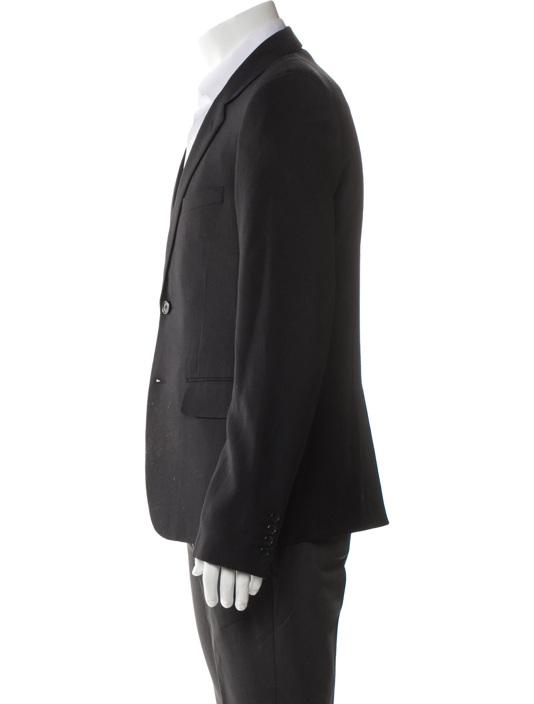 Saint Laurent 2018 Virgin Wool Two-Piece Suit