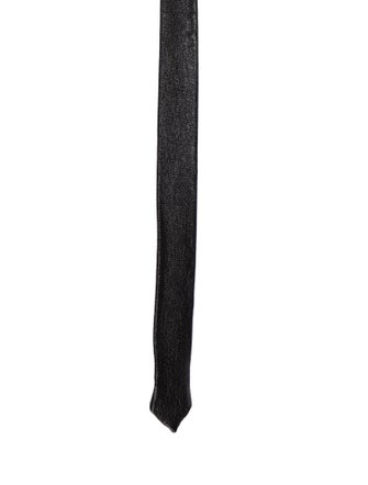 Saint Laurent Solid Lambskin Tie