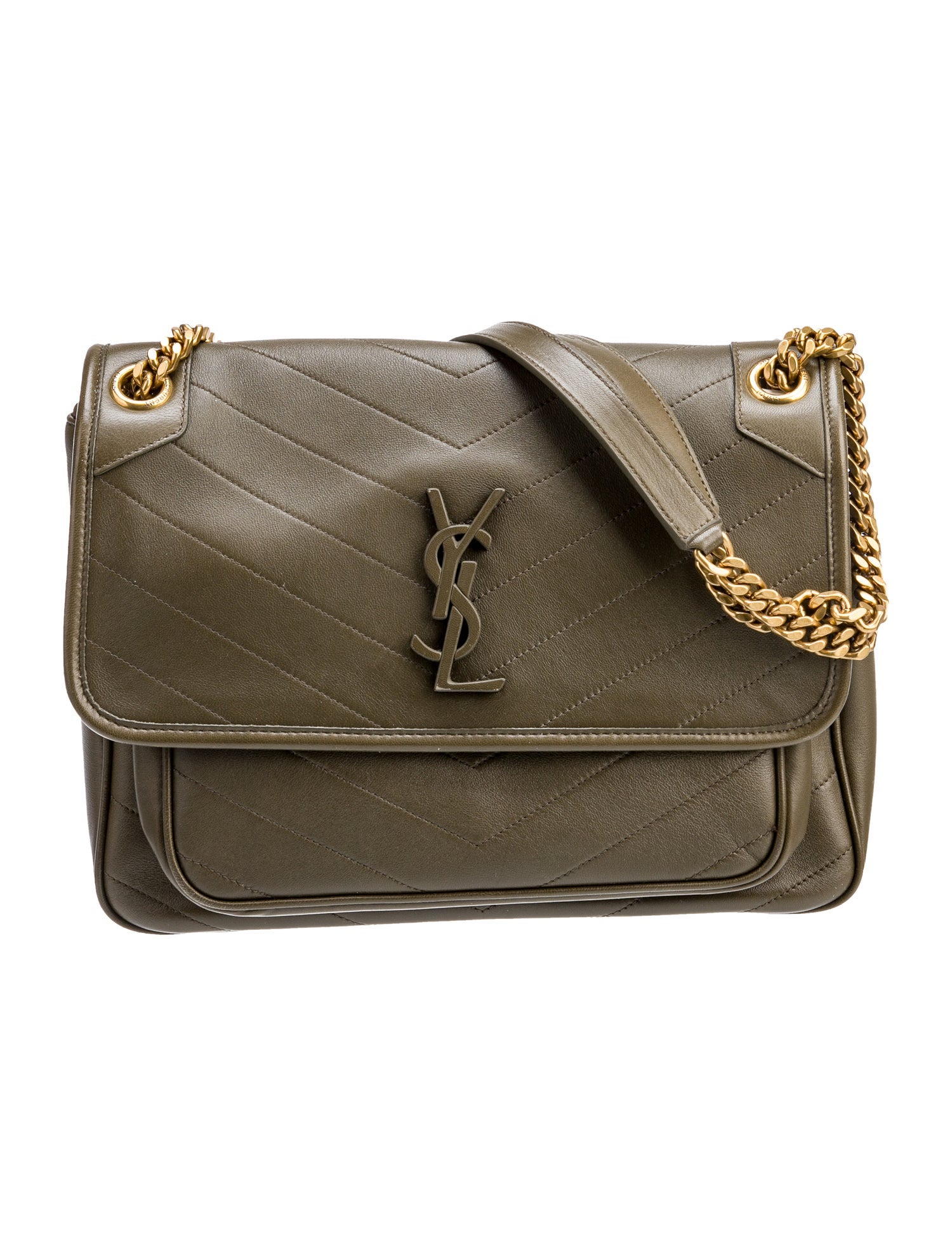 Saint Laurent Leather Niki Medium