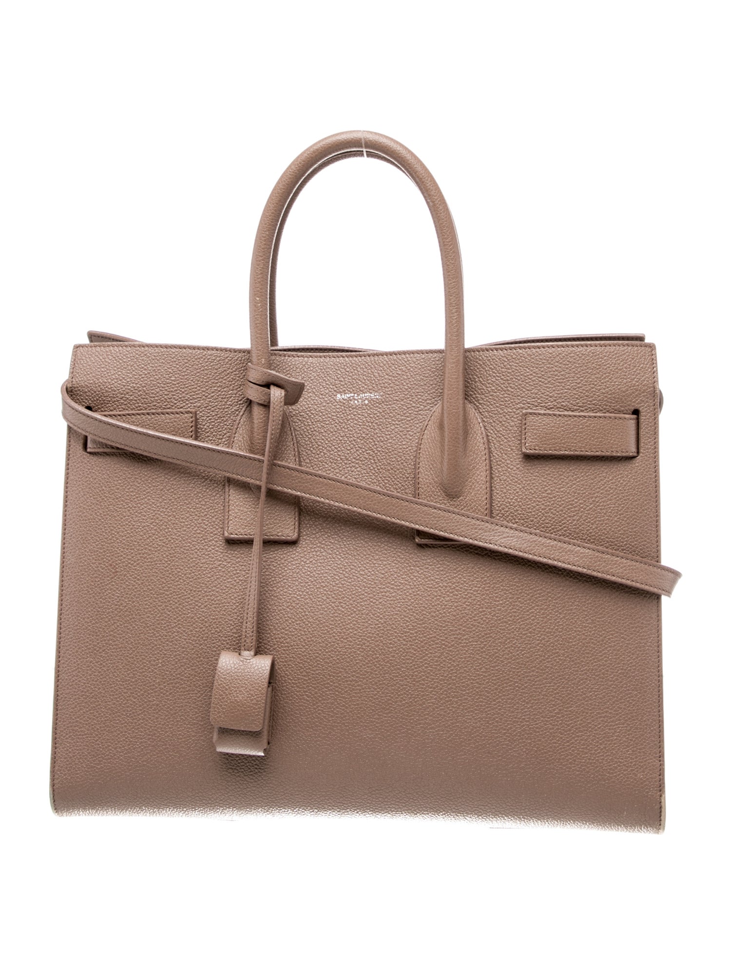 Saint Laurent Leather Sac De Jour Small