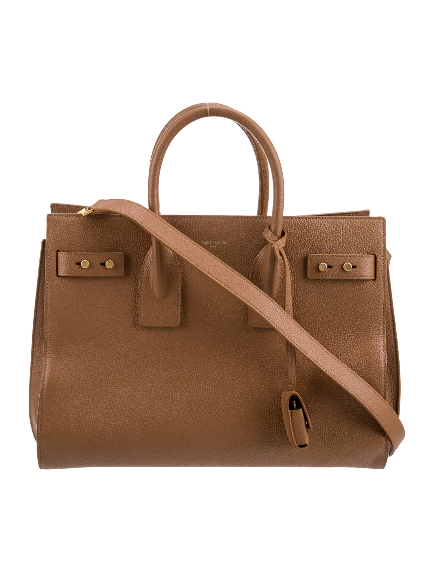 Saint Laurent Leather Sac De Jour 2023