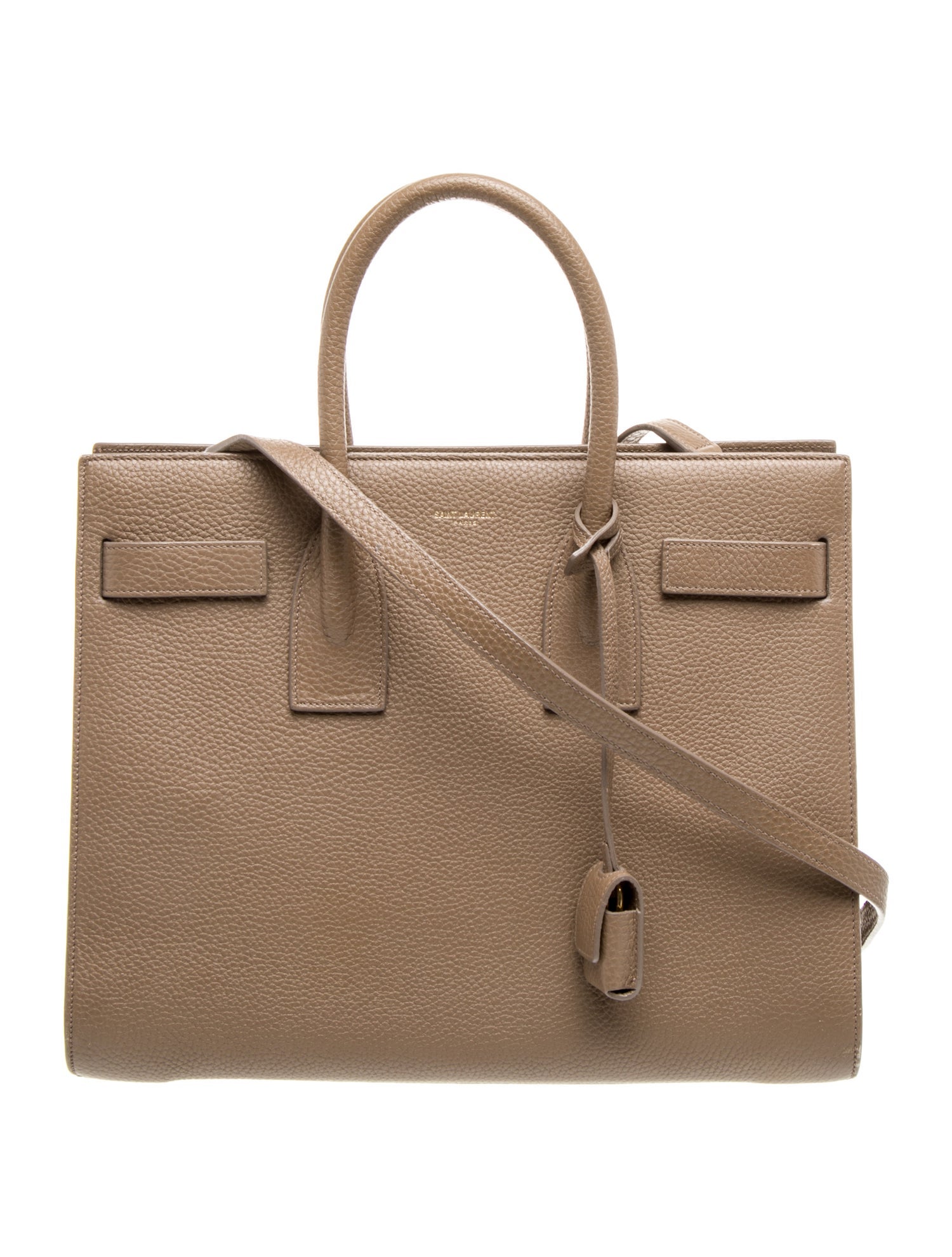 Saint Laurent Leather Sac De Jour Small