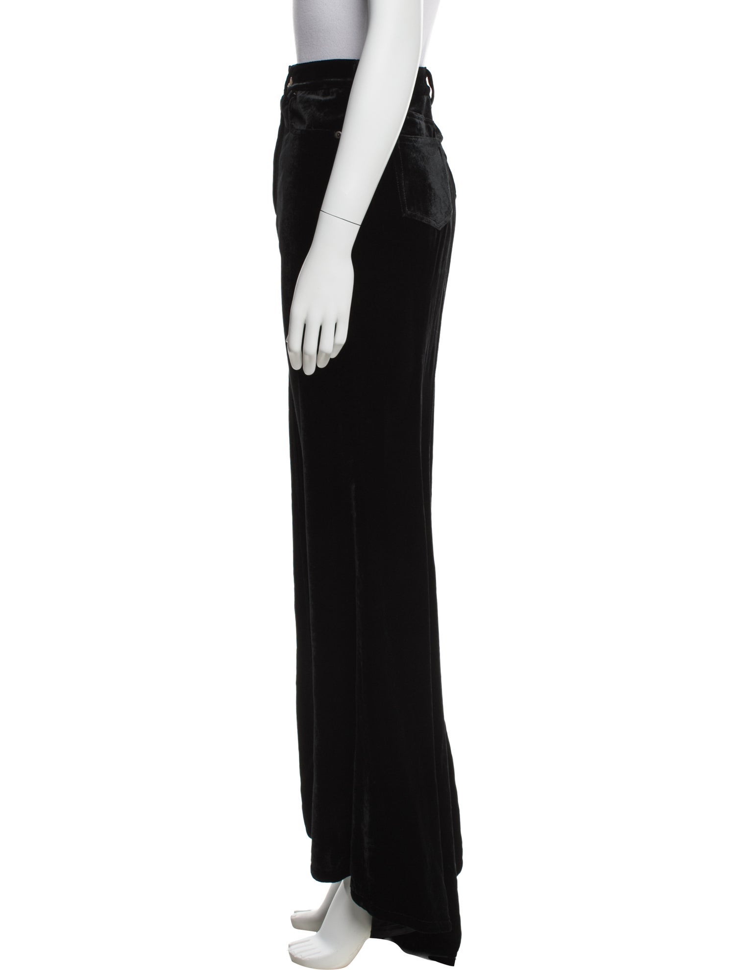 Saint Laurent Velvet Long Skirt