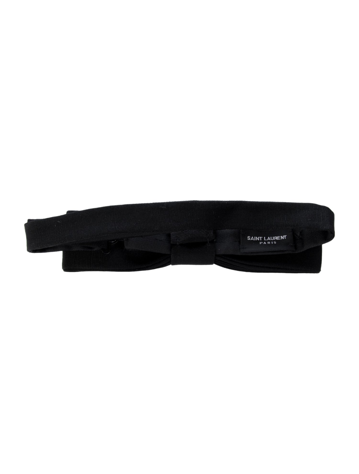 Saint Laurent Pre-tied Rectangular Bow-tie