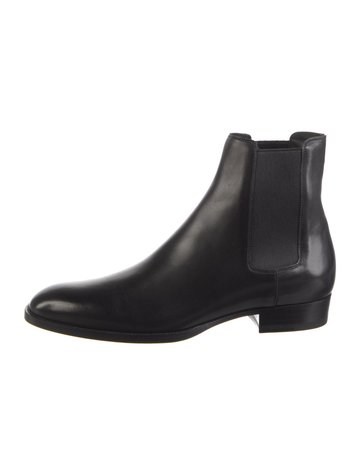 Saint Laurent Leather Chelsea Boots