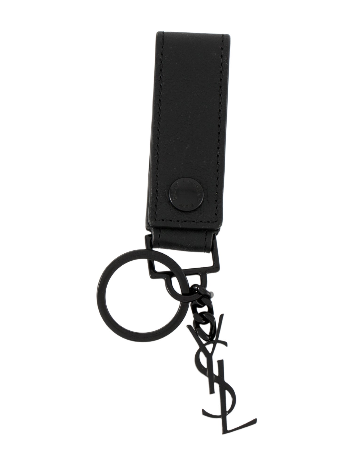 Saint Laurent Tonal Metal Keychain