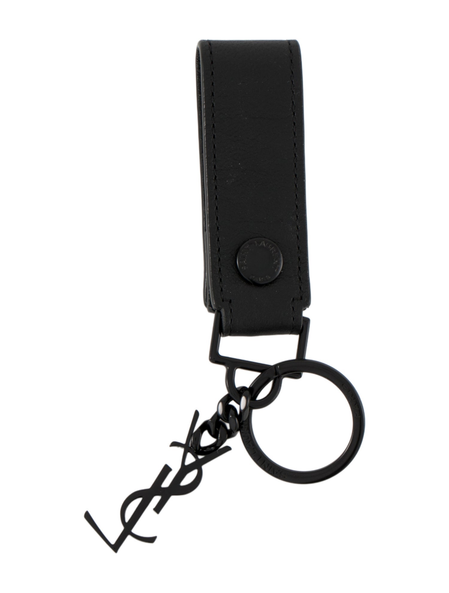 Saint Laurent Tonal Metal Keychain